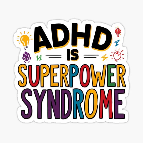 Item preview, Adhd is superpower syndrome designed and sold by whatthefoxsays.