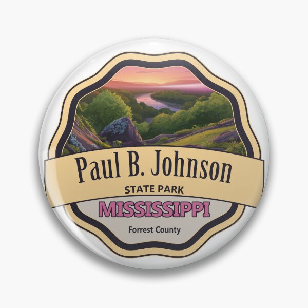 Item preview, Paul B. Johnson State Park, Forrest County, Mississippi designed and sold by Wanderful-roads.