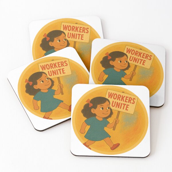 Item preview, Power in Pigtails - Workers Unite designed and sold by Electric Menagerie.