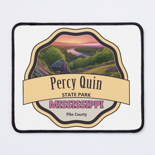 Item preview, Percy Quin State Park, Pike County, Mississippi designed and sold by Wanderful-roads.