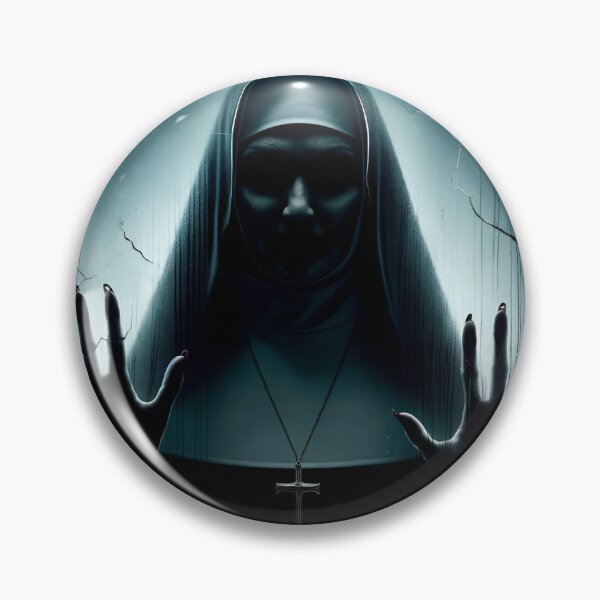 Item preview, Spooky Nun Silhouette – Creepy Gothic Horror Art designed and sold by clipify.