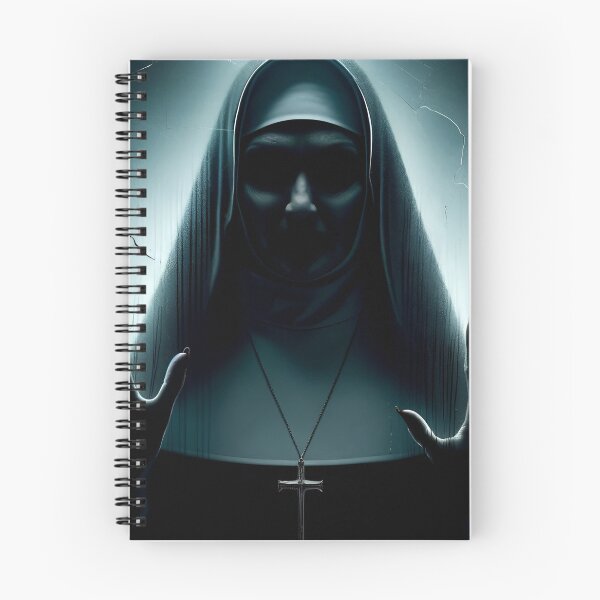 Item preview, Spooky Nun Silhouette – Creepy Gothic Horror Art designed and sold by clipify.