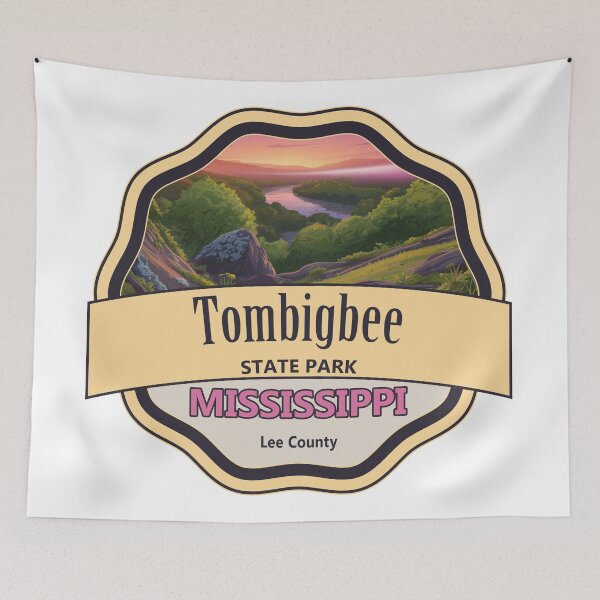 Item preview, Tombigbee State Park, Lee County, Mississippi designed and sold by Wanderful-roads.
