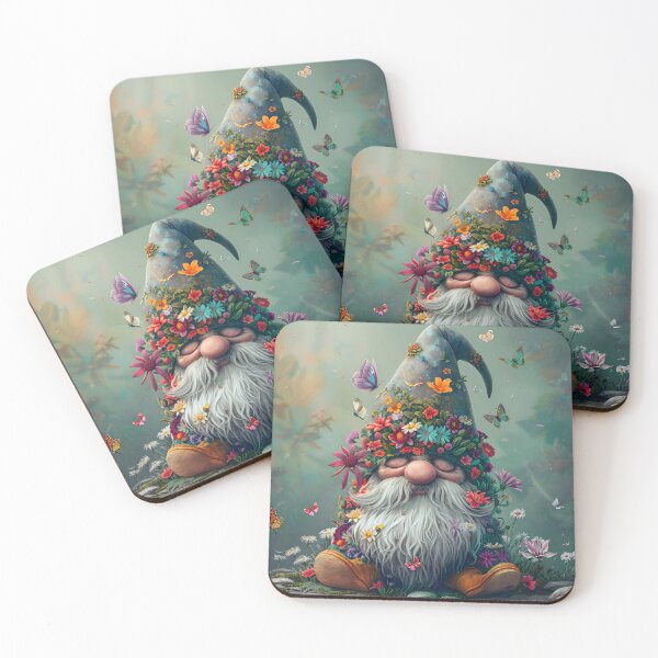 Item preview, Whimsical Garden Gnome – Playful Fantasy Forest Art designed and sold by clipify.