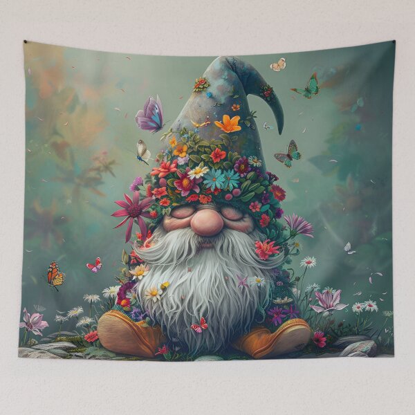 Item preview, Whimsical Garden Gnome – Playful Fantasy Forest Art designed and sold by clipify.