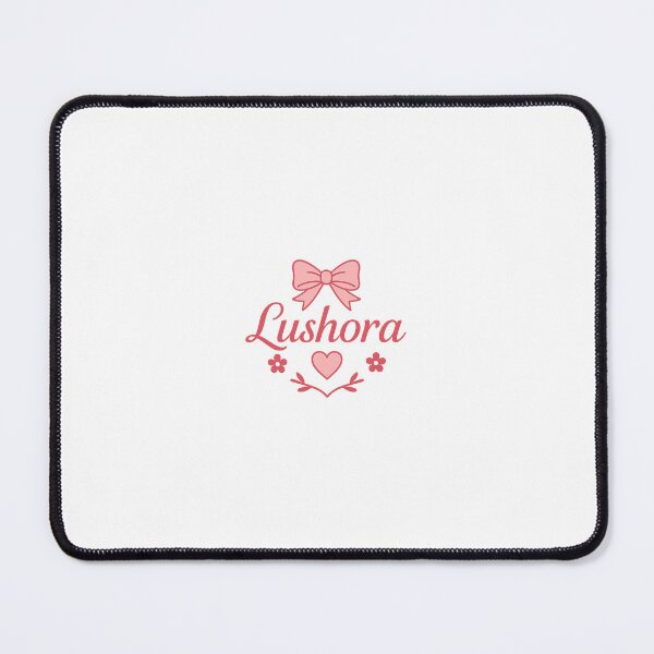 Item preview, Lushora Logo – Feminine Bow Aesthetic Design designed and sold by Lushoora.