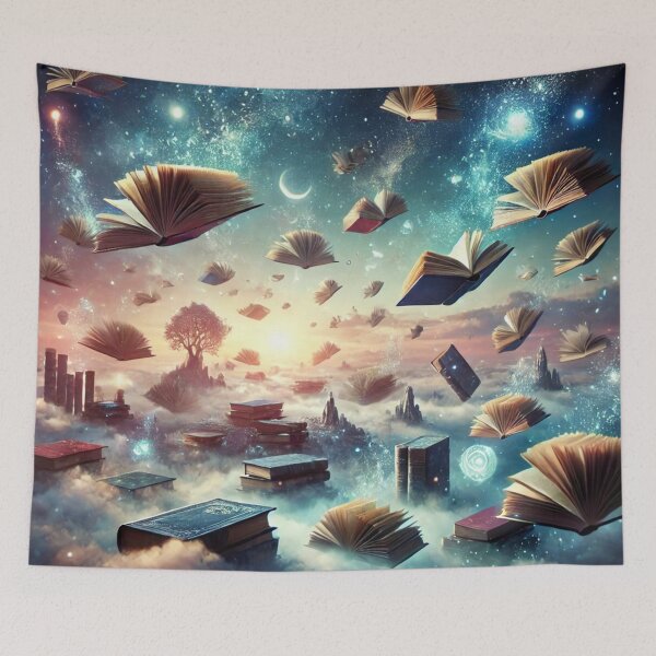 Item preview, Flying Books designed and sold by Eric Nagel.