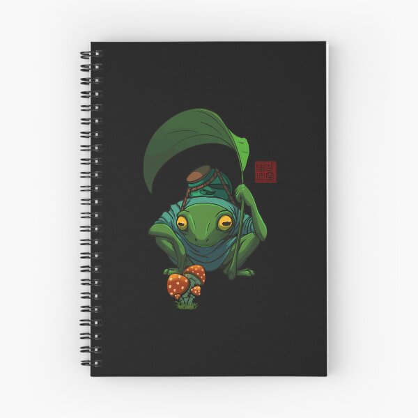 Item preview, A Frog And His Son Inspecting Mushroom Drawing designed and sold by csharon50.