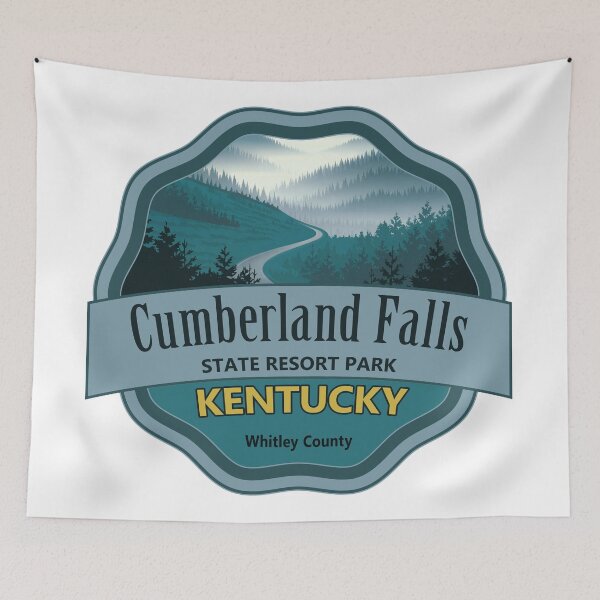 Item preview, Cumberland Falls State Resort Park, Whitley County, Kentucky designed and sold by Wanderful-roads.