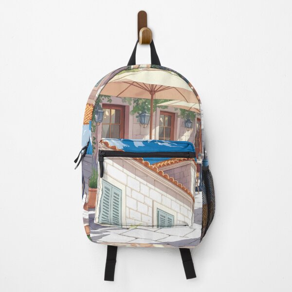 Item preview, Dubrovnik Old Town: Summer Café Charm designed and sold by LSVart.