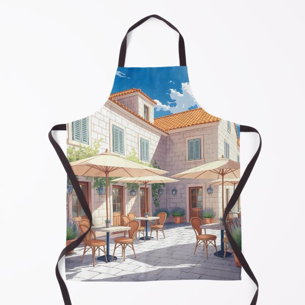 Item preview, Dubrovnik Old Town: Summer Café Charm designed and sold by LSVart.