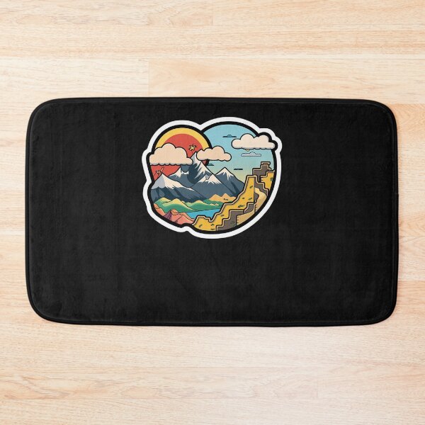 Item preview, A Great Wall In Distant Sunset designed and sold by csharon50.
