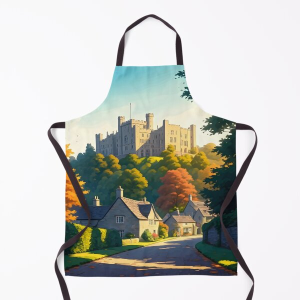 Item preview, Dunster Castle, Somerset: Hilltop Majesty Over the Village designed and sold by LSVart.