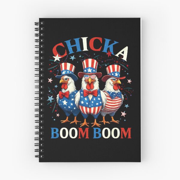 Artikelvorschau, Chicka Boom Boom 4. Juli entworfen und verkauft von PrettyInk.