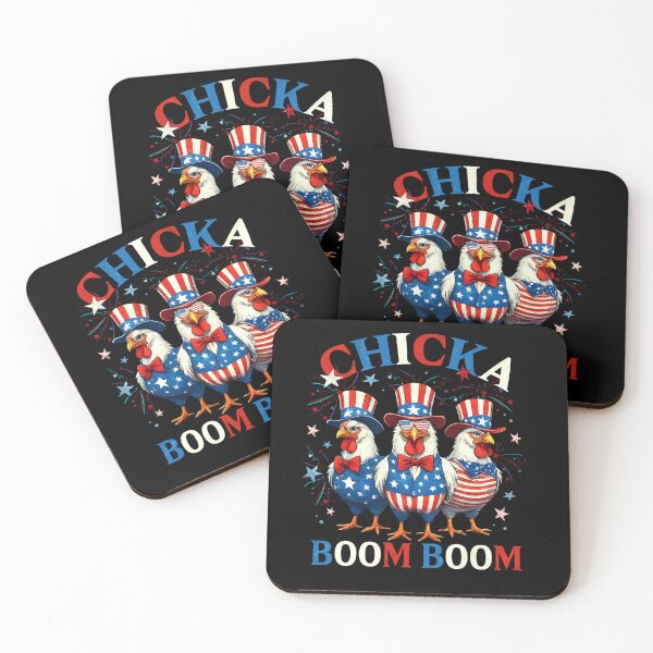 Item preview, Chicka Boom Boom 4th of july designed and sold by PrettyInk.