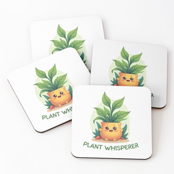 Item preview, Plant Whisperer Cute Plant Art designed and sold by RedOrBlueIts4U.