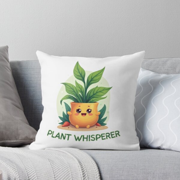 Item preview, Plant Whisperer Cute Plant Art designed and sold by RedOrBlueIts4U.