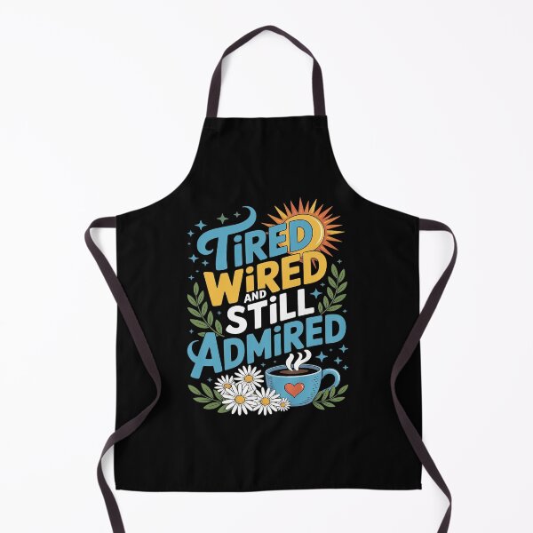 Item preview, Tired Wired And Still Admired Funny Mother’s Day designed and sold by MAKOPOKOShop.