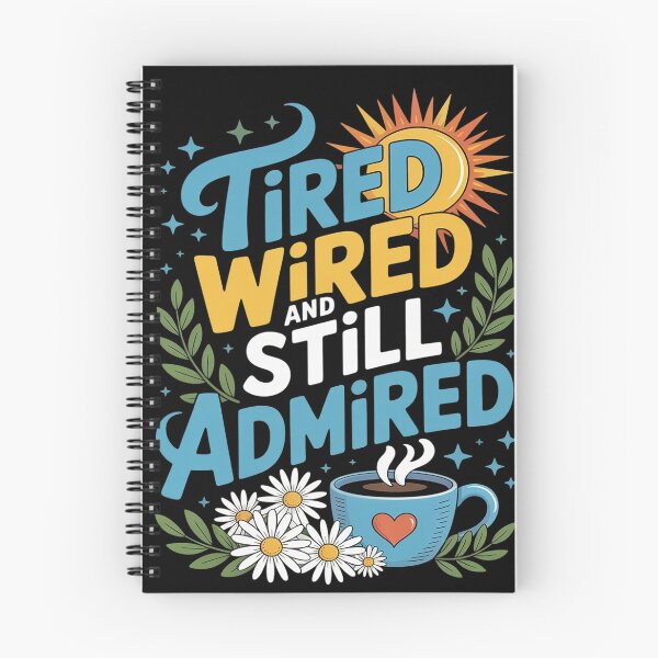 Item preview, Tired Wired And Still Admired Funny Mother’s Day designed and sold by MAKOPOKOShop.