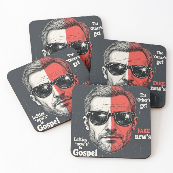 Item preview, Lefties "new's" is Gospel, while The "Others" Only Get the FAKE New's designed and sold by Huskyyy Designs.