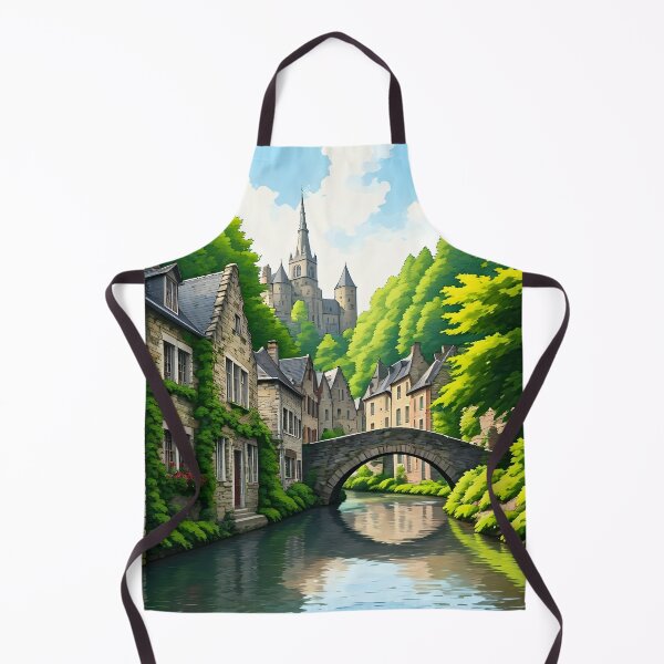 Item preview, Durbuy, Belgium: Charming Ivy-Draped Cobblestones designed and sold by LSVart.