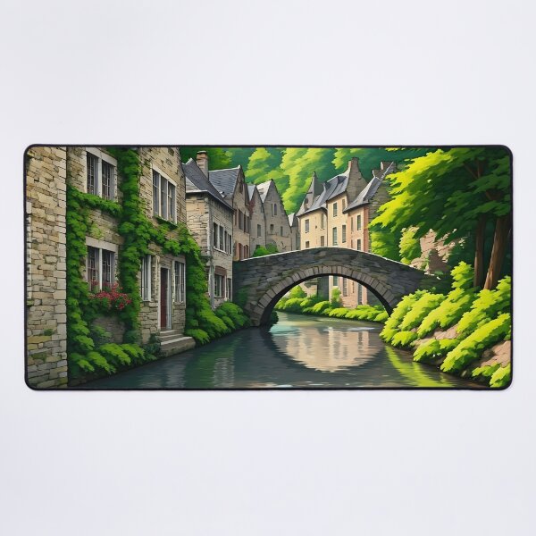 Item preview, Durbuy, Belgium: Charming Ivy-Draped Cobblestones designed and sold by LSVart.