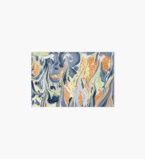 Erupting Lava #marbled #art #decor #redbubble Art Board Print