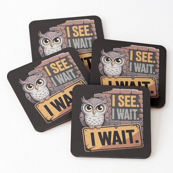 Item preview, I Will Not Yield – I See I Wait Owl Shirt designed and sold by Slavicsoul.