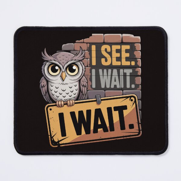 Item preview, I Will Not Yield – I See I Wait Owl Shirt designed and sold by Slavicsoul.