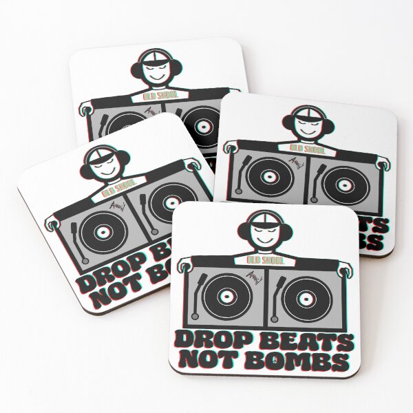 Item preview, Drop Beats Not Bombs designed and sold by KateVanFloofno1.