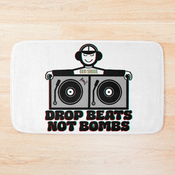 Item preview, Drop Beats Not Bombs designed and sold by KateVanFloofno1.