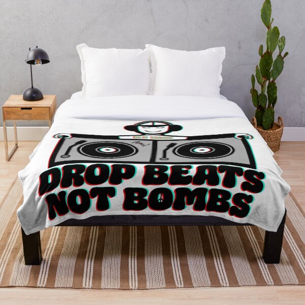 Item preview, Drop Beats Not Bombs designed and sold by KateVanFloofno1.