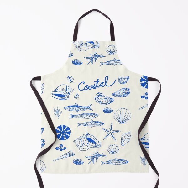 Item preview, Blue Coastal Escape Minimalist designed and sold by MaiZephyr.