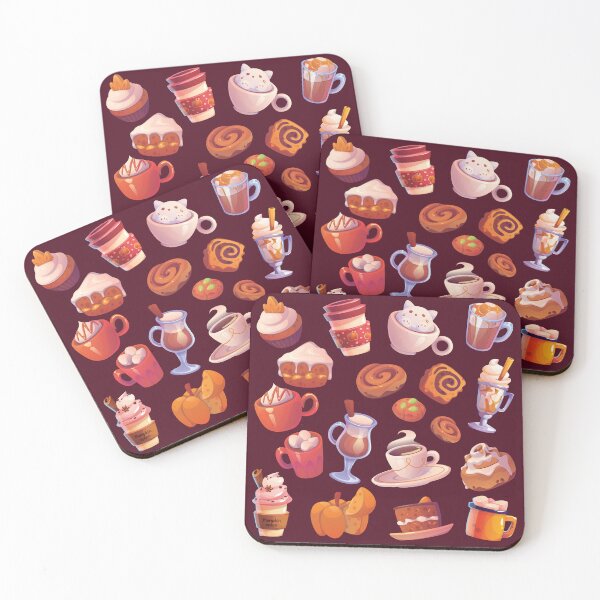 Item preview, Assorted Autumn Pumpkin Spiced Dessert & Beverage designed and sold by Alicia Chee.