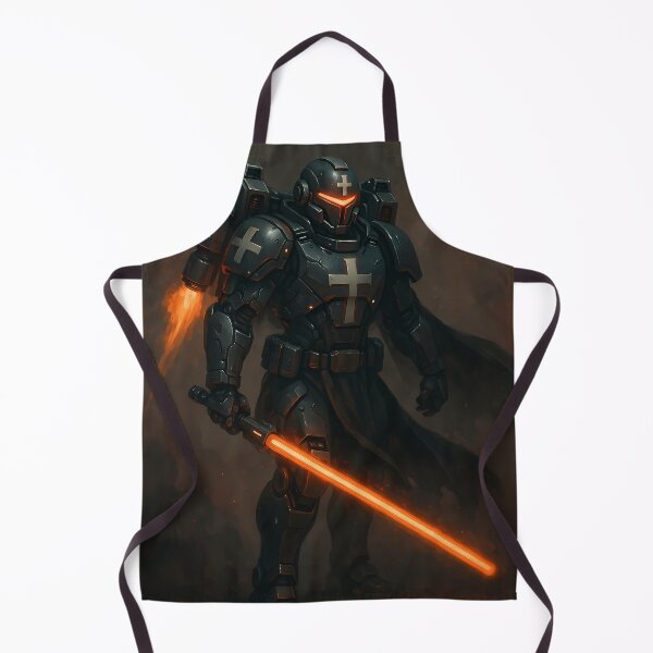 Item preview, Futuristic Crusader – Deus Vult in Cyberwar designed and sold by PixelForge.com.de.