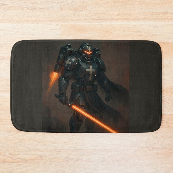 Item preview, Futuristic Crusader – Deus Vult in Cyberwar designed and sold by PixelForge.com.de.