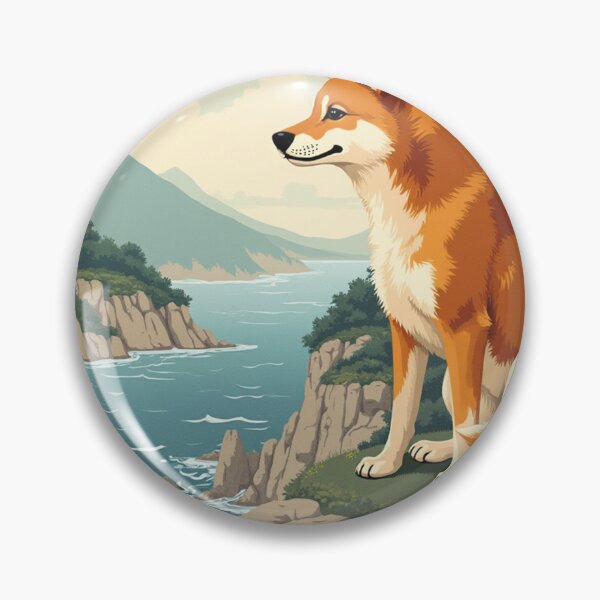 Item preview, Japan Shiba Inu Dog Stamp  designed and sold by Atlantico54.