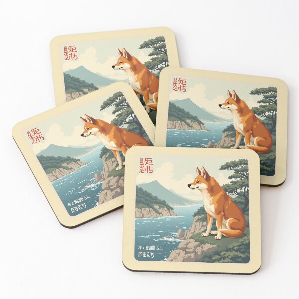 Item preview, Japan Shiba Inu Dog Stamp  designed and sold by Atlantico54.