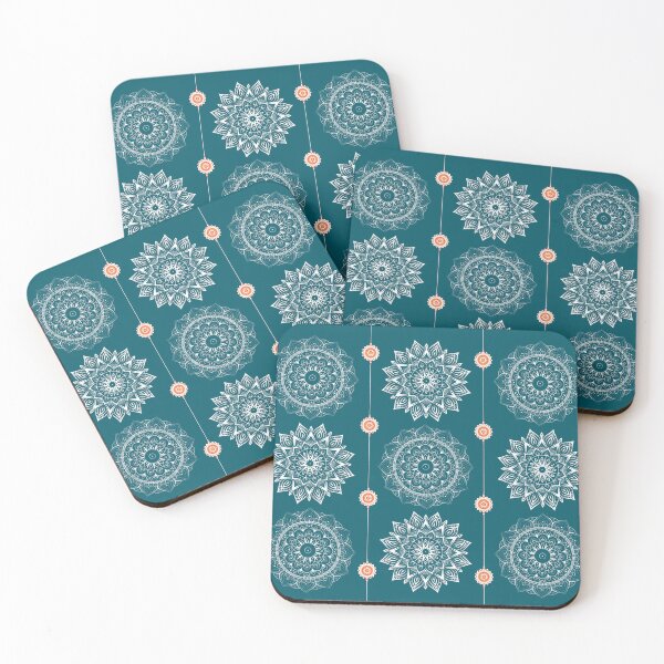 Item preview, teal mandala designed and sold by Kawkawart95.
