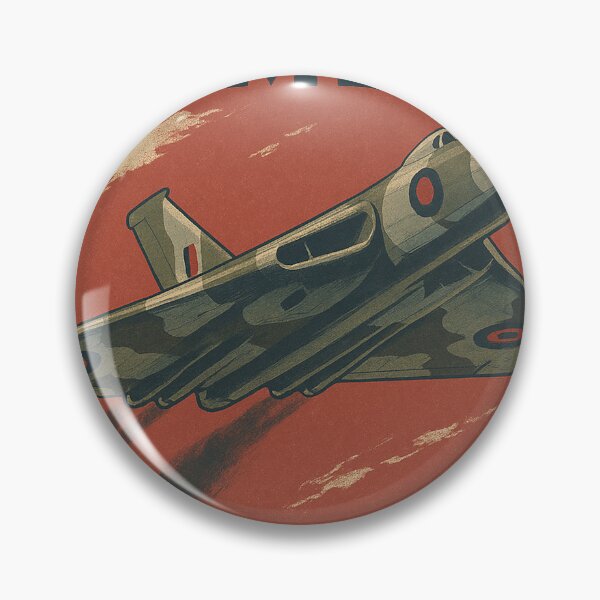 Item preview, Vulcan Bomber Vintage Poster designed and sold by Airpower Art.