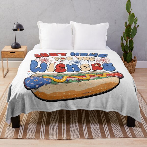 Item preview, Just here for the Wieners 4th of july designed and sold by PrettyInk.