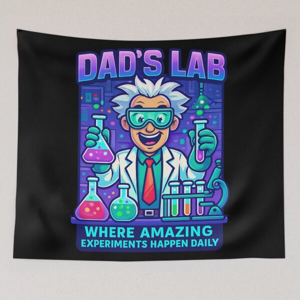 Item preview, Dad's Lab Funny Science Fathers Day Gift  designed and sold by MasCorner.