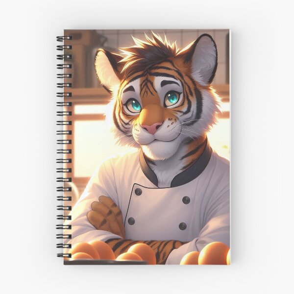 Item preview, Adorable Cute Tiger Chef designed and sold by nikkolaus.