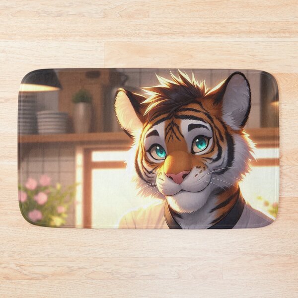 Item preview, Adorable Cute Tiger Chef designed and sold by nikkolaus.