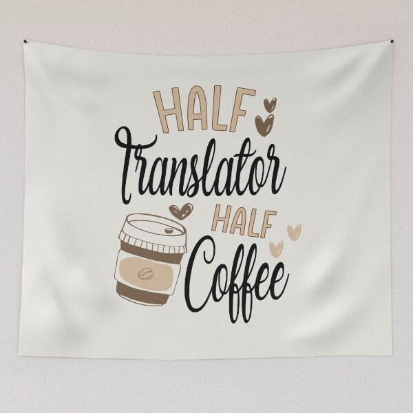 Item preview, Funny Translator Coffee Awesome And Cool designed and sold by LifeGoods103.
