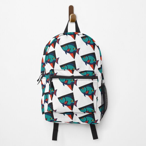 Item preview, Colorful Geometric Fish Illustration designed and sold by TwoDotsStudio.