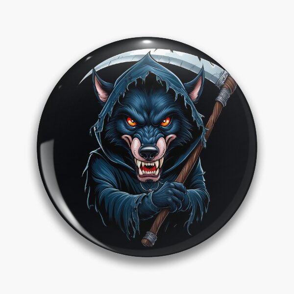 Item preview, Grim Reaper Wolf designed and sold by HolaJosephina.