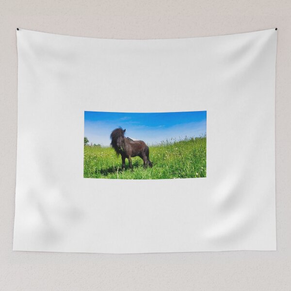 Item preview, Black Stallion, a miniature horse designed and sold by colorfulbundles.