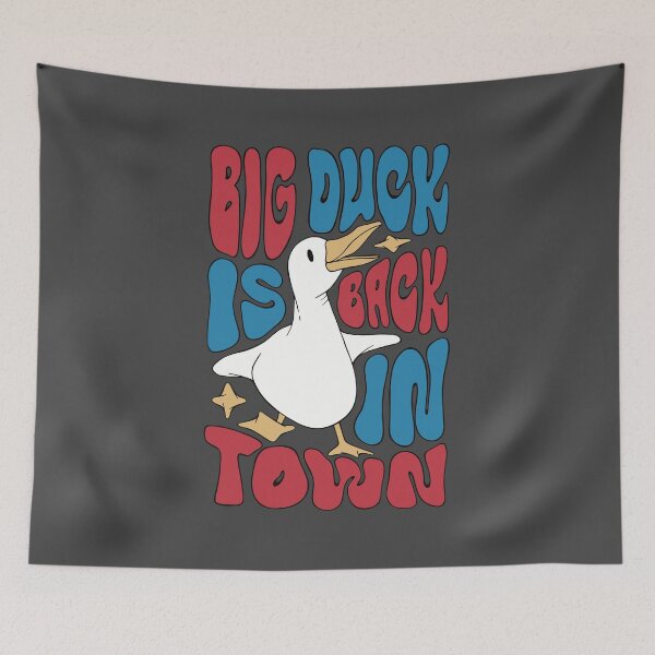 Item preview, Big Duck Is Back In Town! designed and sold by Marny Design.