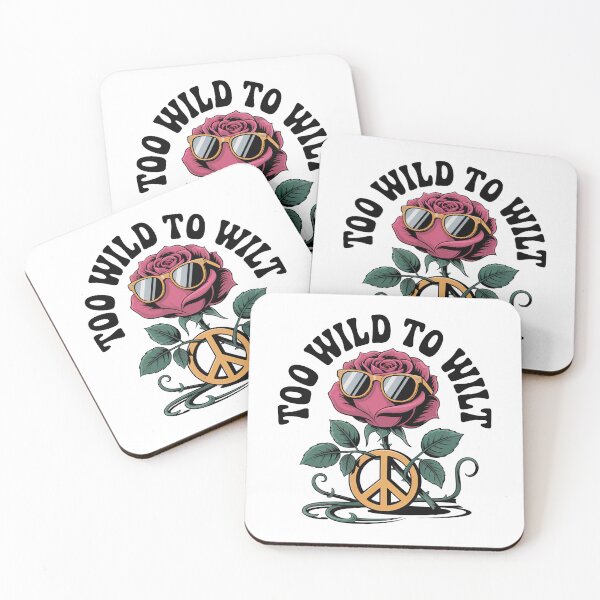Item preview, Flower Power, Too wild to wilt designed and sold by graphic-genie.
